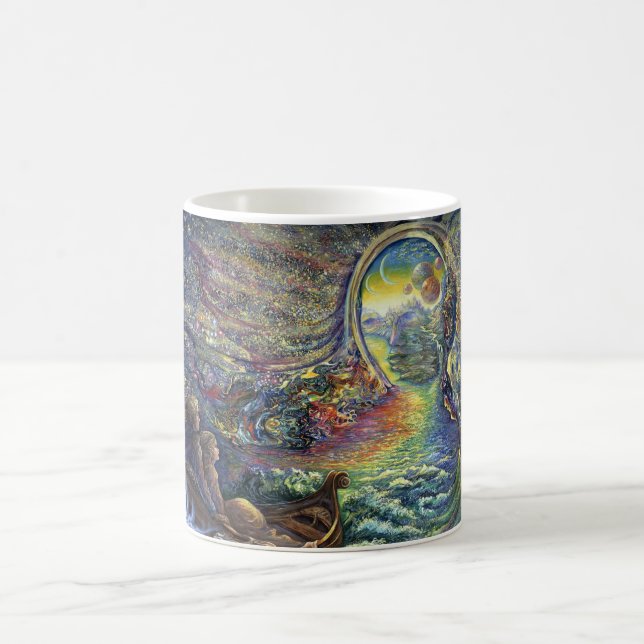Kosmisk kaffemugg för nyckel (Center)