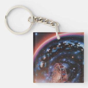  Kosmisk Karusell Under en Neon Galax 
