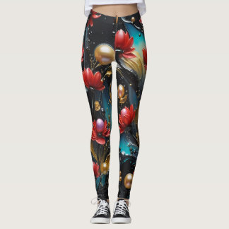 Kosmisk komfort för din aktiva livsstil leggings