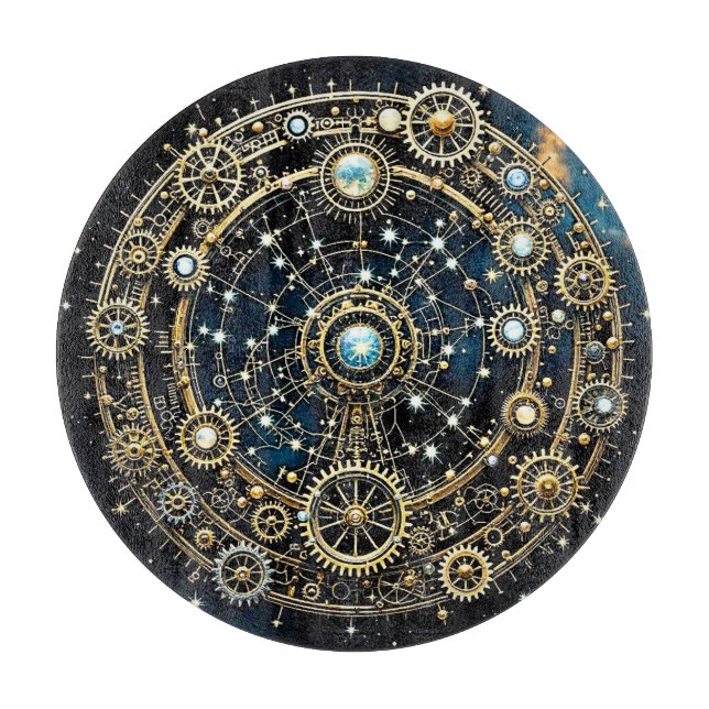 Kosmisk konst i den kelestiska mekanismen (Framsidan)