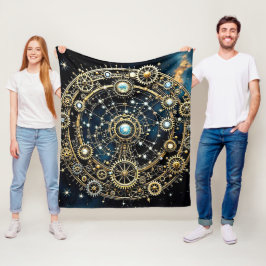 Kosmisk konst i den kelestiska mekanismen fleecefilt