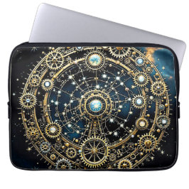Kosmisk konst i den kelestiska mekanismen laptop fodral