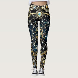 Kosmisk konst i den kelestiska mekanismen leggings