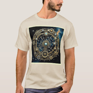 Kosmisk konst i den kelestiska mekanismen t shirt