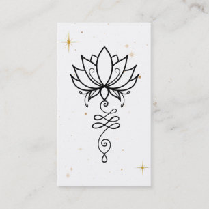 *~* Kosmisk Lotus Nirvana - Helig Geometri Visitkort