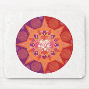 Kosmisk mandala musmatta
