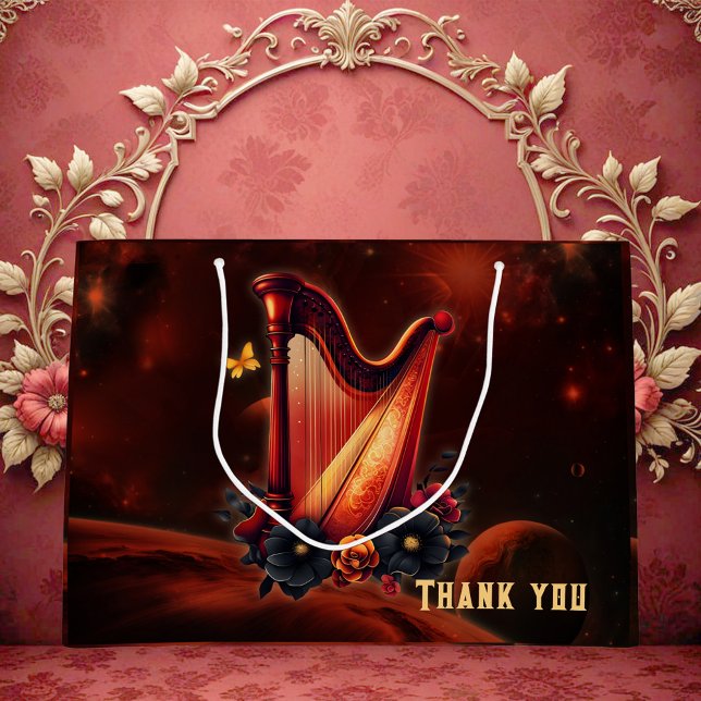 Kosmisk melodi, harpens magi. (Skapare uppladdad)