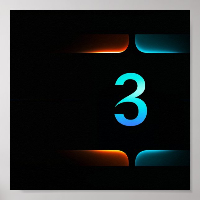 Kosmisk nr 3 poster (Framsidan)