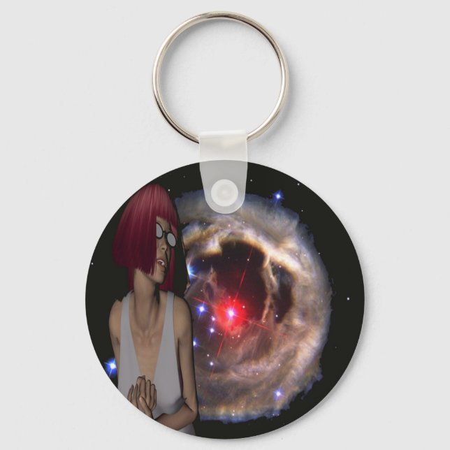 Kosmisk  nyckelring (Framsida)