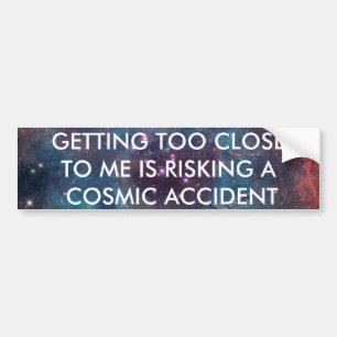 kosmisk olycksbildekal bildekal