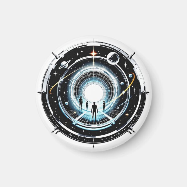 Kosmisk portal magnet (Framsidan)