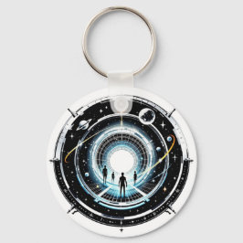 Kosmisk portal nyckelring