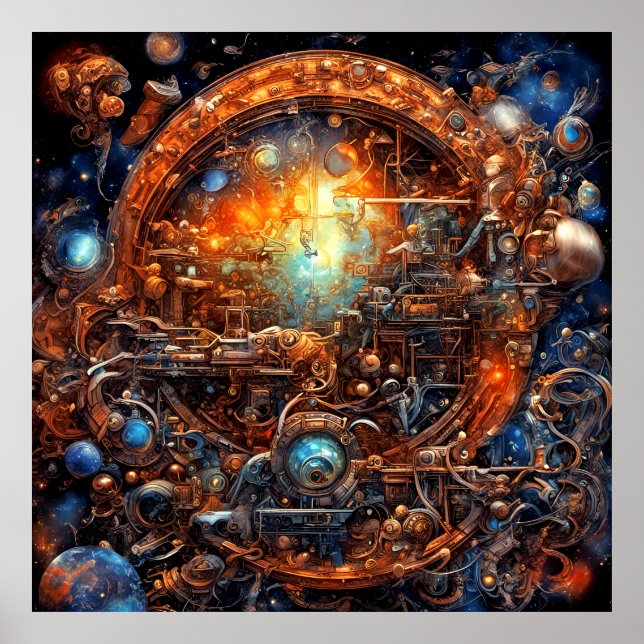 Kosmisk  poster (Framsidan)