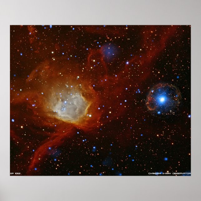 Kosmisk prydnad poster (Framsidan)