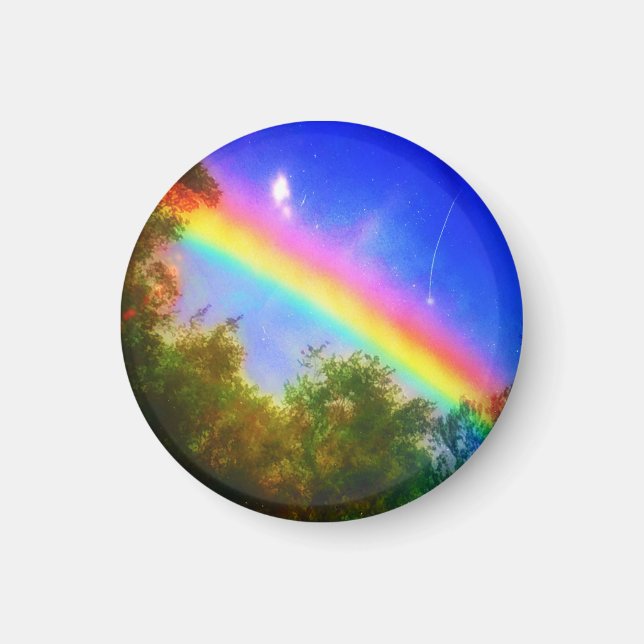 KOSMISK RAINBOW SMALL MAGNET (Framsidan)