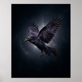 Kosmisk Räv Stjärna Tomrum Poster