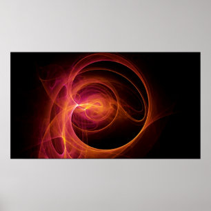 Kosmisk rekursiv yta poster