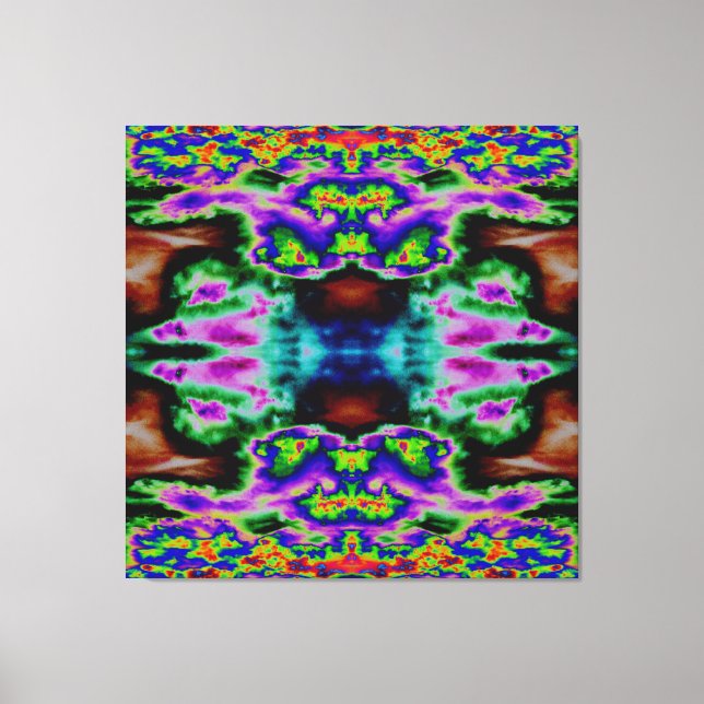 kosmisk sinnesarbetad arbetsyta canvastryck (Framsida)