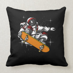 Kosmisk Skateboarding för utrymmeastronautskater Kudde