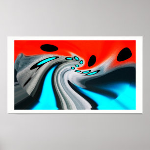 Kosmisk snedvridning poster