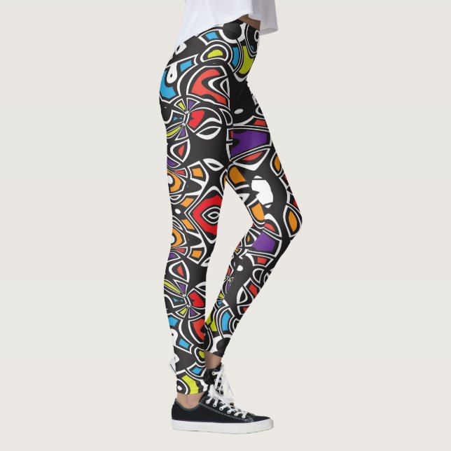Kosmisk snurra leggings (Höger)