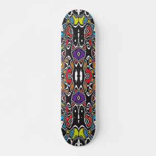 Kosmisk snurra mini skateboard bräda 18,5 cm