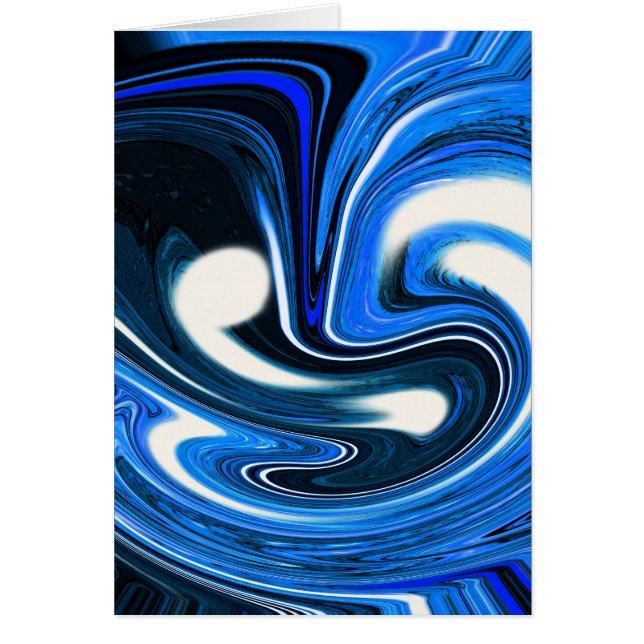 Kosmisk sprit hälsningskort (Framsidan)