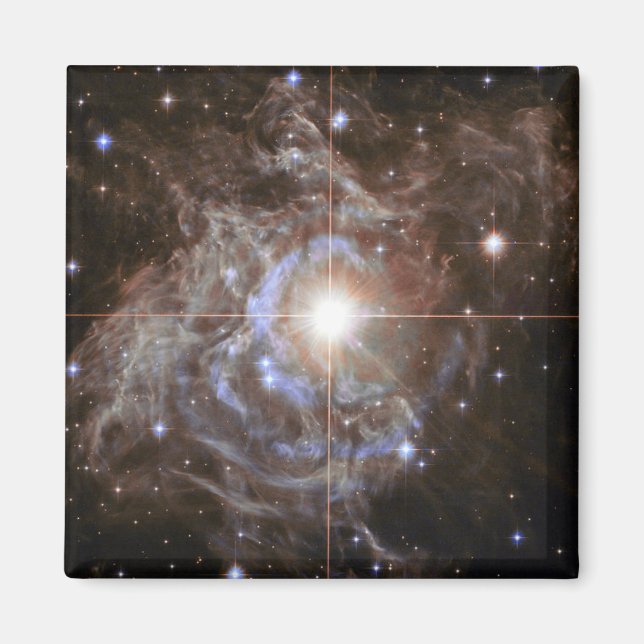 Kosmisk stjärna Helgdag Magnet (Framsidan)