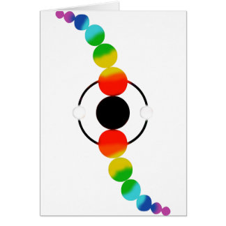 Kosmisk Twist. Hälsningskort