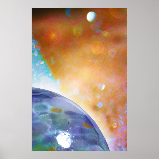 Kosmisk utveckling - bra teckning poster (Framsidan)