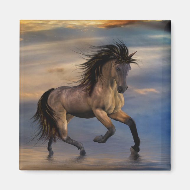 Kosmisk.. vild-hallion magnet (Framsidan)