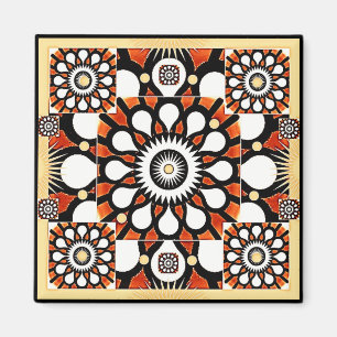 Kosmiska blommor mig magnet