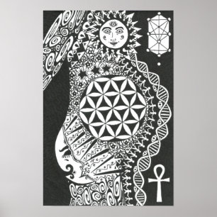 Kosmiska Creatrix Poster