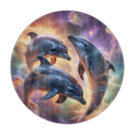 Kosmiska delfiner och maneter i rymden