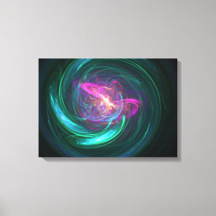 Kosmiska embryon canvastryck