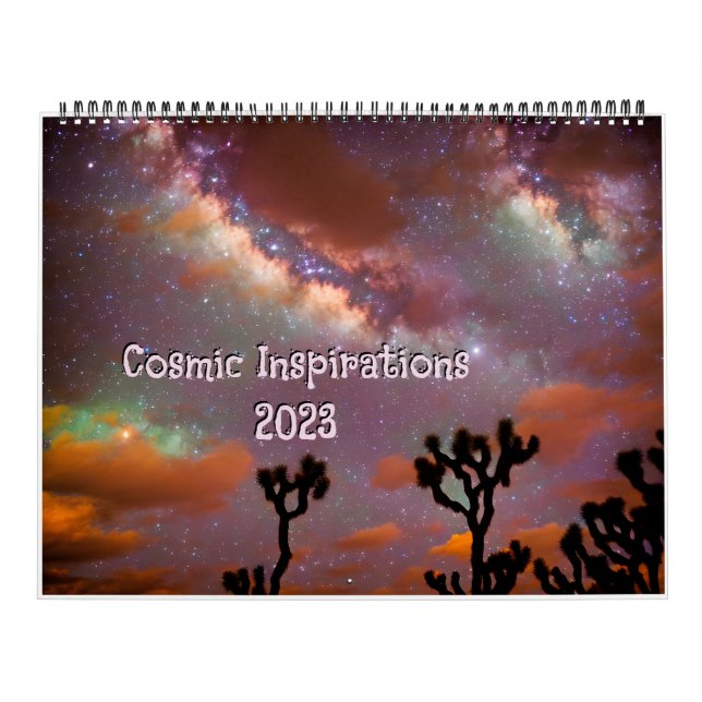 Kosmiska inspirationskalender kalender (Omslag)