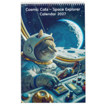 Kosmiska katter - Rymdutforskarkalender