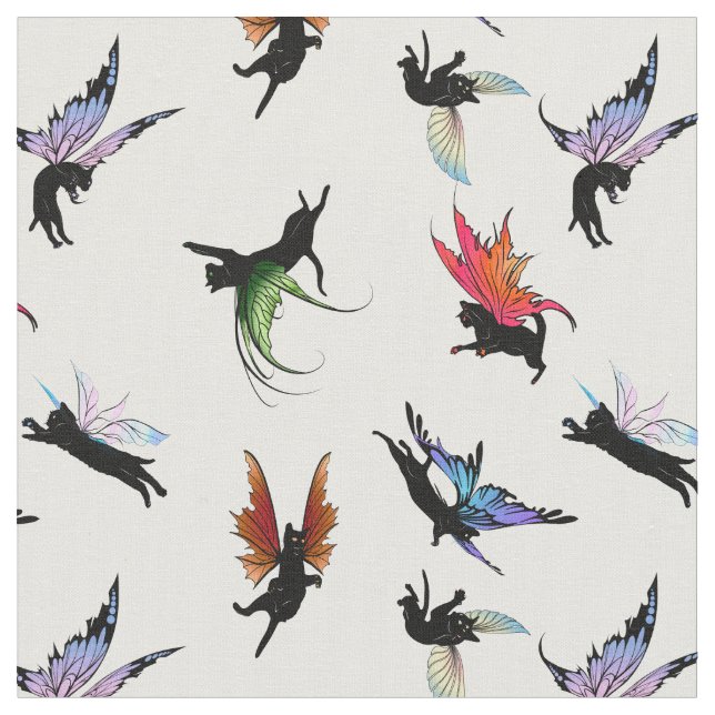 Kosmiska katter tyg (Närbild)