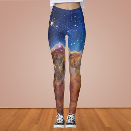 Kosmiska klipp i Carina Nebula Leggings