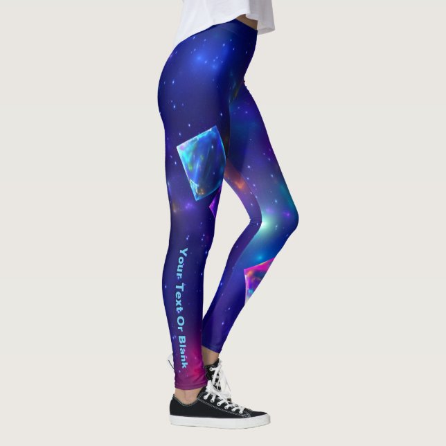 Kosmiska kuber leggings (Höger)