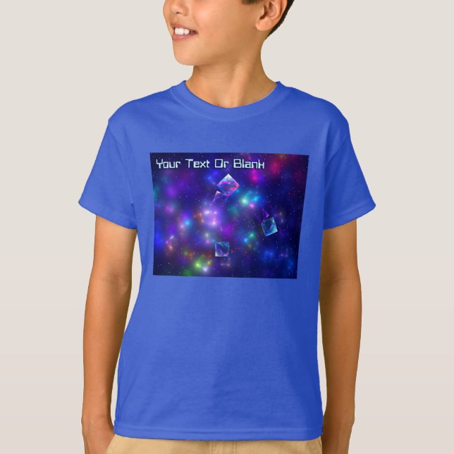 Kosmiska kuber t shirt (Framsida)
