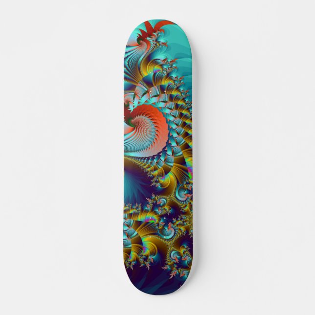 Kosmiska Phunk Skateboard Bräda 21,5 Cm (Framsida)