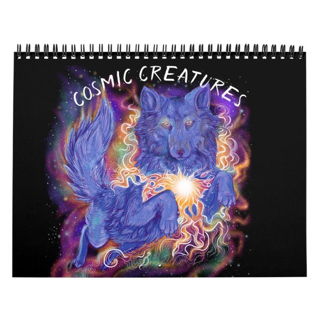 Kosmiska skapandekalender kalender (Omslag)