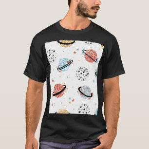 Kosmiska Tecknader: Vintage Space Wonders T Shirt