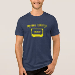 Kosmiska Utomjordingar - marin och Gult T Shirt