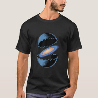 Kosmiskt Ägg Galax Konstarbeten - Surrealistiskt R T Shirt