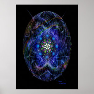kosmiskt ägg poster