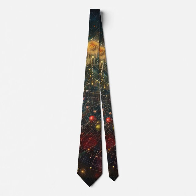 Kosmiskt Astrologiskt Snälle Slips (Framsida)