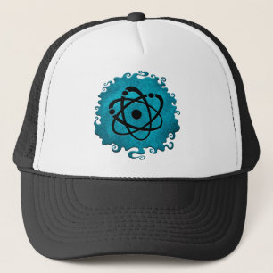 Kosmiskt atom- truckerkeps