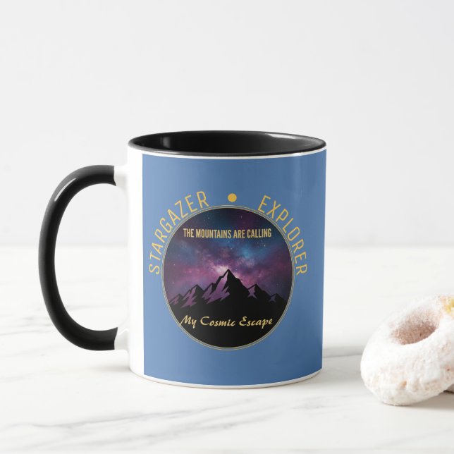 Kosmiskt Berg som Kallar Mugg (Med munk)